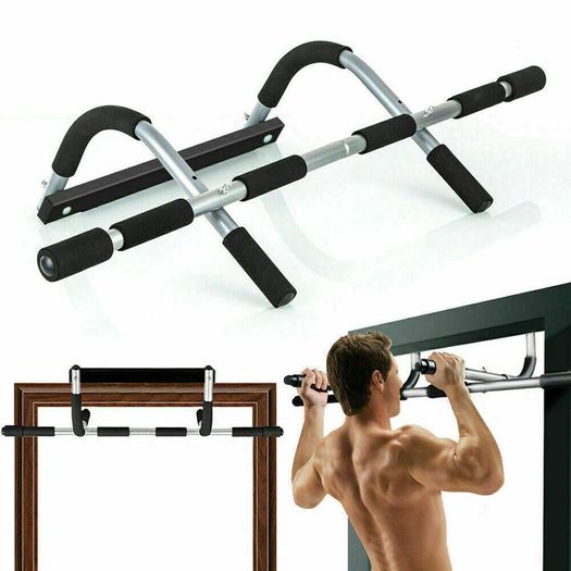 Gym Fitness Bar Chin Up Pull Up Strength Situp Dips Exercise Workout Door Bar