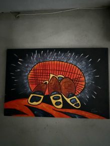 2 Decorative Wall Paintings / Framed Artwork