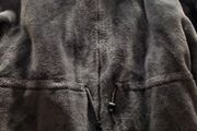 Dark Grey Faux Fur Jacket