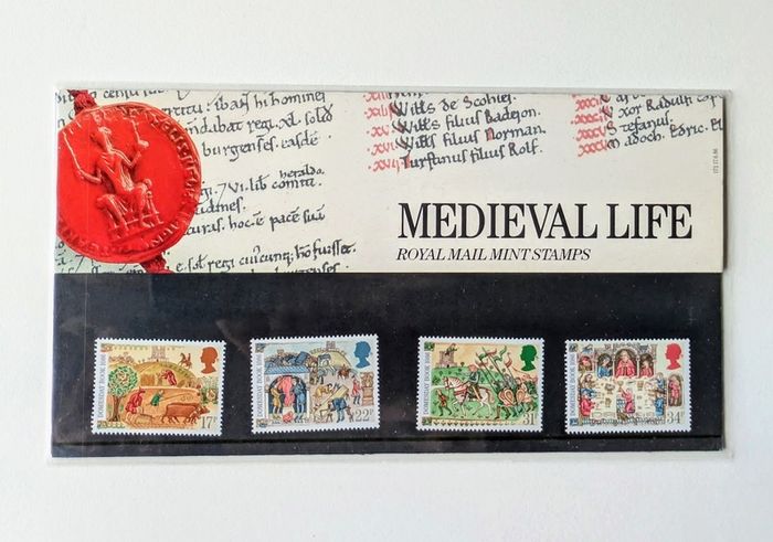 3 x Great Britain Presentation Packs - Mint Stamps
