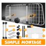 LOVPET Car Dog Gate, Car Safety Gate, Divider Grille, Universal, Adjustable Width, Headrest, Boot Grille Image 3
