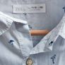 Zara short sleeve flamingo print shirt 11-12 years old/152cm Image 3