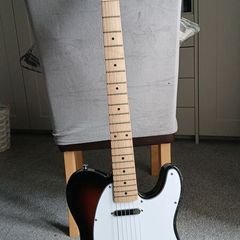 Squier Affinity Telecaster 3 Colour Sunburst Maple Neck