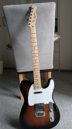 Squier Affinity Telecaster 3 Colour Sunburst Maple Neck