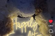 Neon Wedding Sign