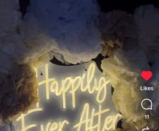 Neon Wedding Sign