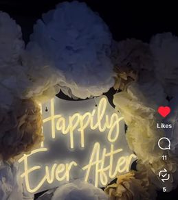 Neon Wedding Sign