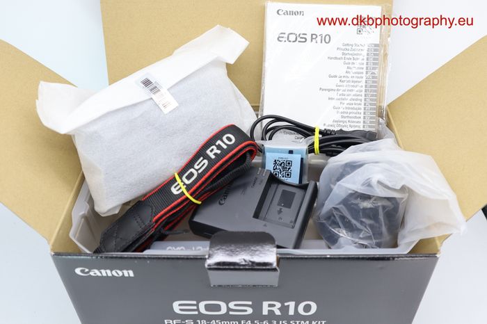 Canon Eos R10 Mirrorless Camera & Rf-s 18-45mm Lens #0537