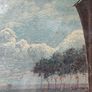 Vintage Mid-Century "Aug. Ahrend Bremen" Structured Landscape Print Image 4