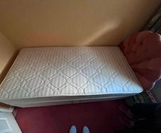Brown Thomas Single Bed (frame & headboard)