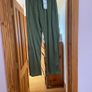 Fab Zara Green Satin Wide Leg Trousers Image 5
