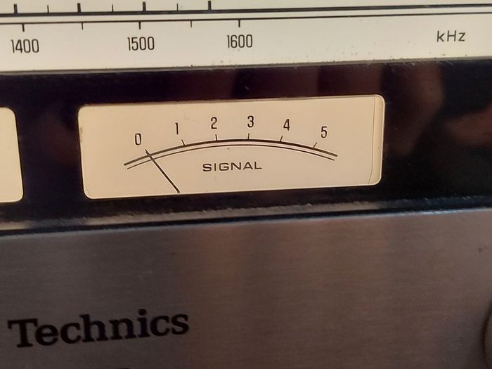 Technics FM-AM Stereo Tuner Model ST-3200, Technics Model No. RS-M205, Technics Stereo integrated Amplifier Model SU-3200, 3 parts of a Technics Music System, No phonograph or Speakers