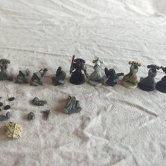 Warhammer 40k space marine Dark angels vetrans and bits