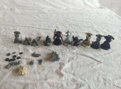 Warhammer 40k space marine Dark angels vetrans and bits