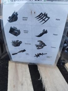 8pc attachment set 25mm pin