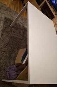 white table or desk