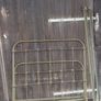 French antique wrought iron single bed frame Image 8