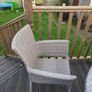 4-Seater Outdoor Table Rattan - Table & Chairs Image 3