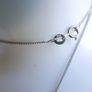 Vintage 925 Solid Silver Rennie Mackintosh Pendant Necklace L10" - 5,17g Image 5