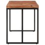 Dining Table 120x60x76 cm Solid Acacia and Mango Wood Image 5