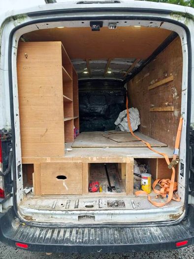 Ford Transit 350 Shelving