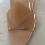 Zara nude Perspex heels bnwt Image 2