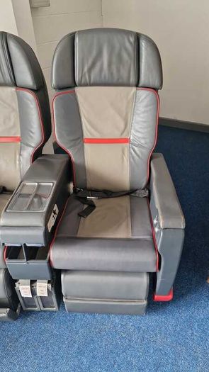TAP Air Portugal Business Class Recliner Seats Genuine Aircraft Double Seat
