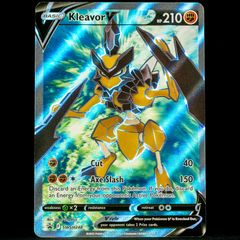 Kleavor V SWSH248 Full Art Rare Holo SWSH Black Star Promo Pokemon Card