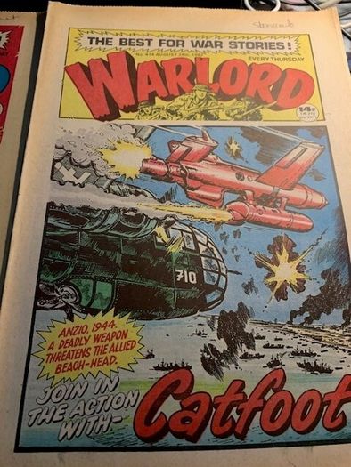 Warlord Comics 85, 409, 413, 414 DC Thomson