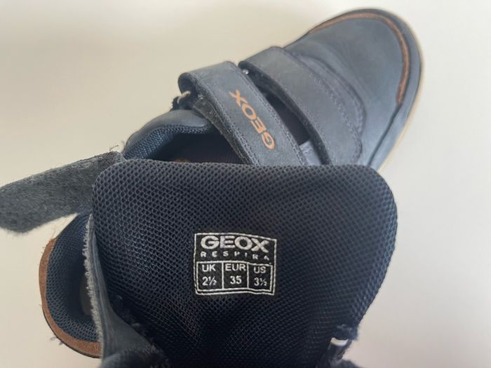 Geox leather boys shoes