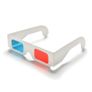Universal Paper Anaglyph 3D Glasses Paper 3D Glasses View Anaglyph Red Cyan Red/Blue 3D Glass For Movie EF Image 5
