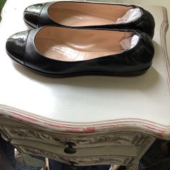 Bally leather ballet pumps, as new, UK 6