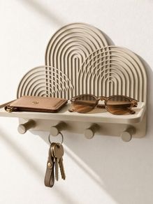 Arch Design Wall Shelf & Key Holder