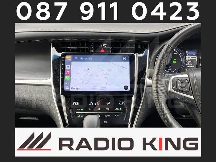 Premium Carplay Toyota Harrier Android Auto Audio