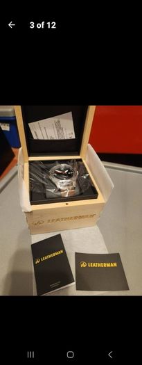 Leatherman Swiss Made Watch - 1 of only 300 ever made - Limited edition with a unique number. Victorinox Casio Tag Heuer Seiko BREITLING ETC