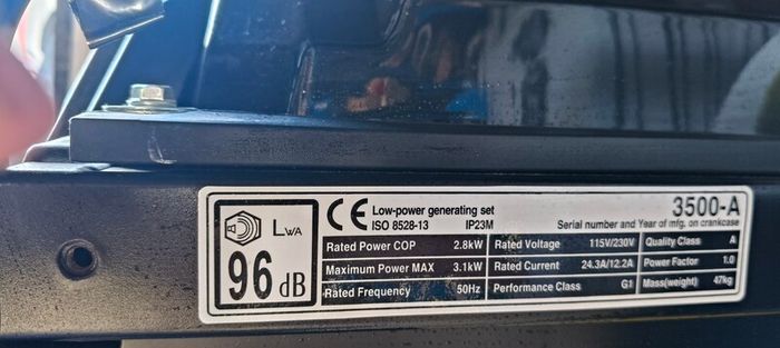 generator loncin 3500