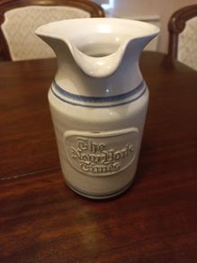 Rye Pottery New York Times Pitcher