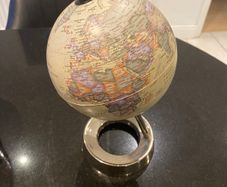 Globe on stand