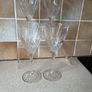 Set 4 Royal Doulton crystal Wine Goblets Image 2