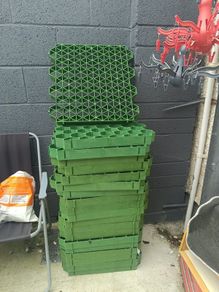 Plastic shed base for 8x6ft shed (20 in total)