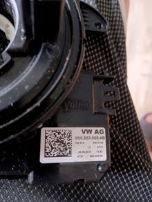 Passat b7 clock spring