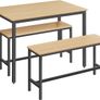 Dining table with 2 benches  FREE DELIVERY Image 5