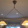 Matching double and single kitchen/ Dining  light fittings Image 4