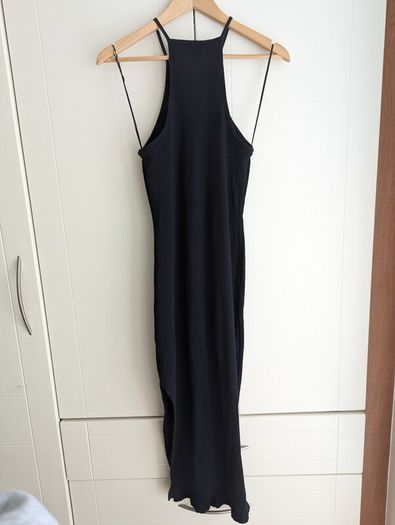 dress maxi L Bershka