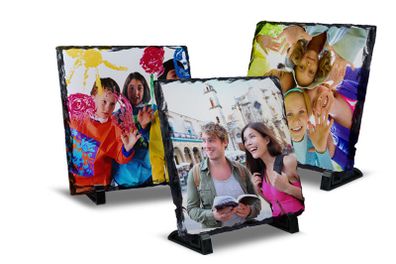 Square Photo Slate great gift present idea keepsake memorial slate