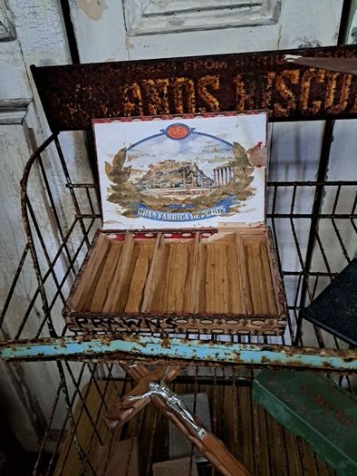 Vintage Wooden Cigar Box