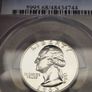 USA United States Silver Proof 1963 Washington Quarter PCGS PR68 Image 2