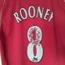 man utd 2005 rooney shirt size small ptp 19" in good condition Image 7