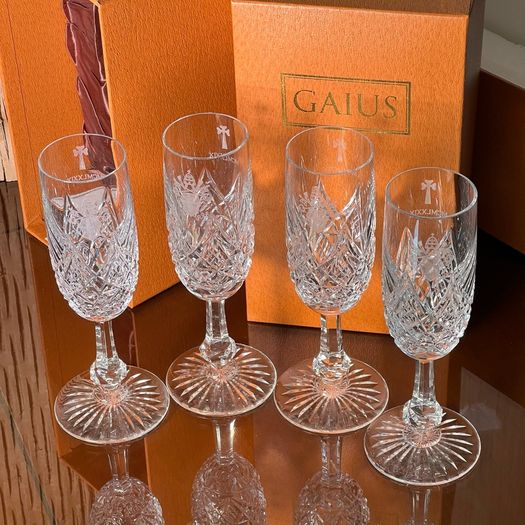 110/150, Baccarat, Limited Edition 150, France, Crystal champagne glass