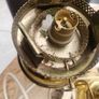 Three oil brass lamps Image 4